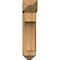 Ekena Millwork Westlake Arts and Crafts Rough Sawn Bracket w/ Offset Brace, Western Red Cedar, 8"W x 22"D x 34"H BKT0806X22X34WTL03RWR - alternate 2
